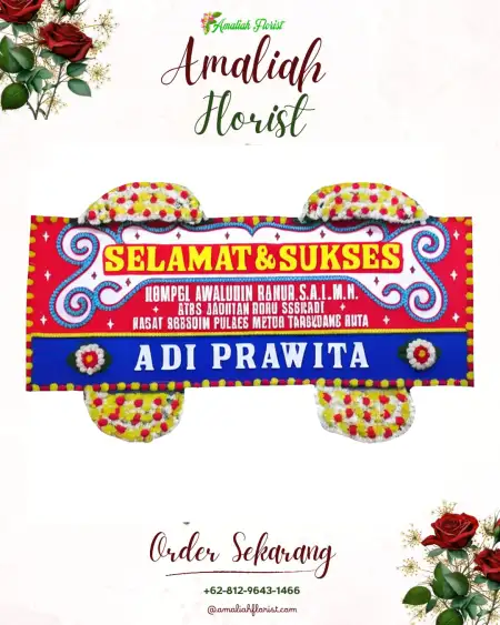 Papan Bunga Ucapan Selamat Datah